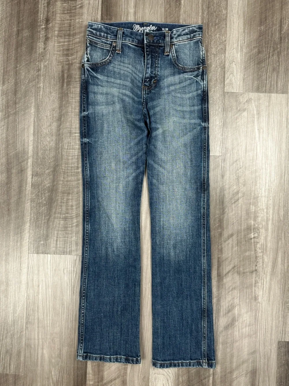 Wrangler Retro Slim Boot Cut Jeans - 12 Slim